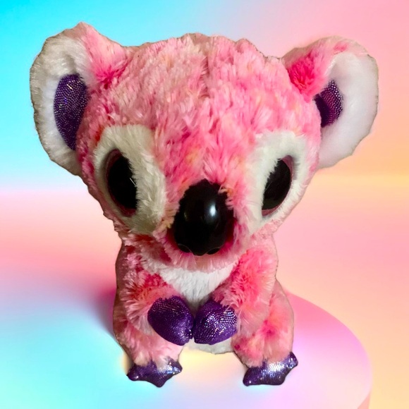 Ty Beanie Boo “Kacey” the Pink Koala (6 inch), Boo's Kacey ,Big Eyes A20 - Picture 3 of 7